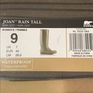 Sorel Joan rain tall boots